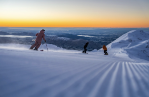 First tracks groaners in Mt Hutt this week.P hjoto:MtHutt